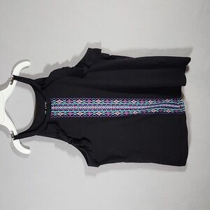 Place Black Tank Top Girls size 7/8
